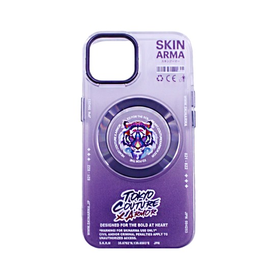 Magnetic Case Skinarma Design for Apple iPhone 14 Purple Magnetic Case Skinarma Design for Apple iPhone 14 Purple